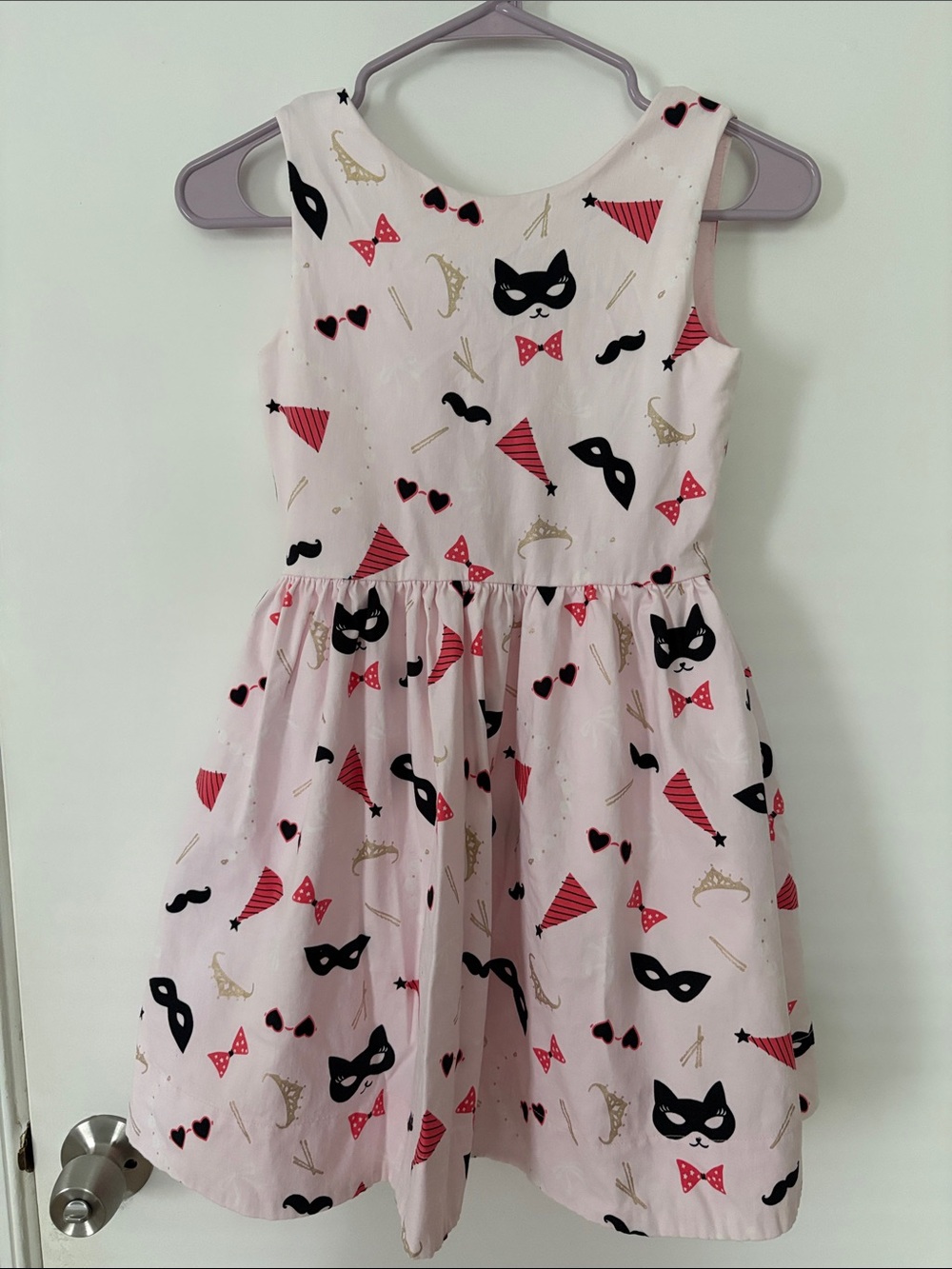 kate spade Pink Print Sleeveless Party Dress